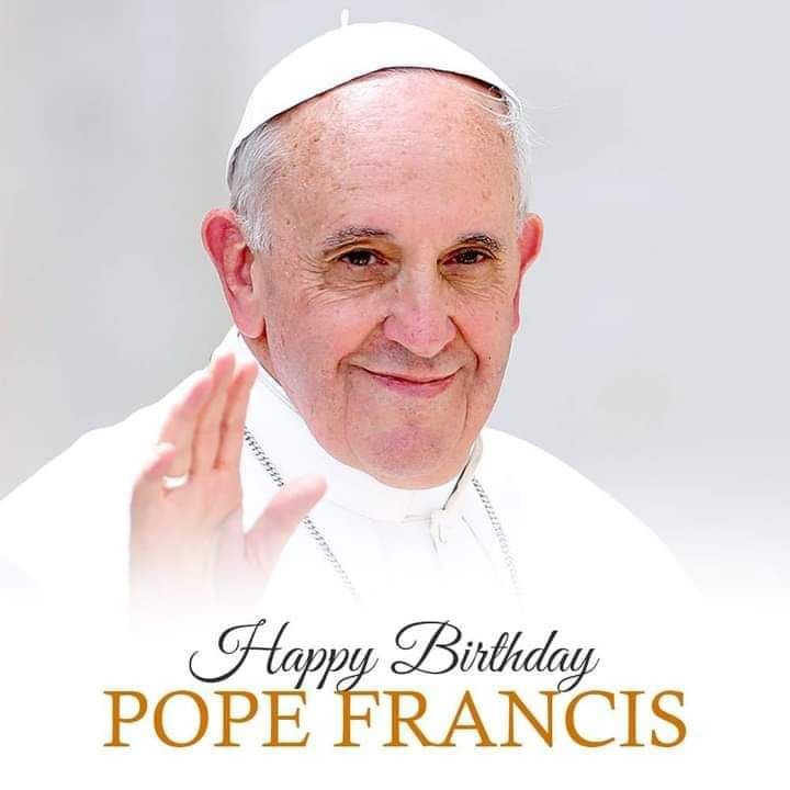 Happy Brithday Pope