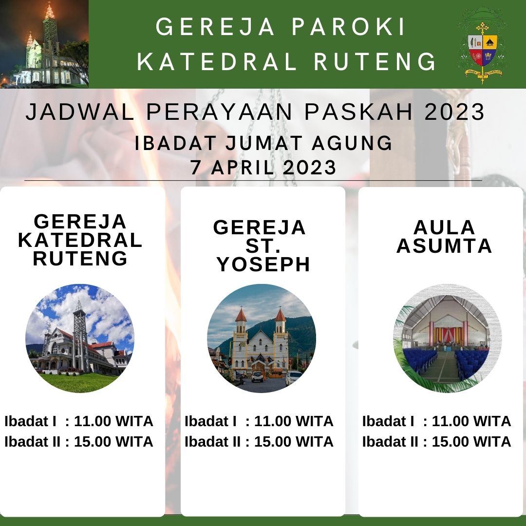 Jadwal Misa Jumat Agung